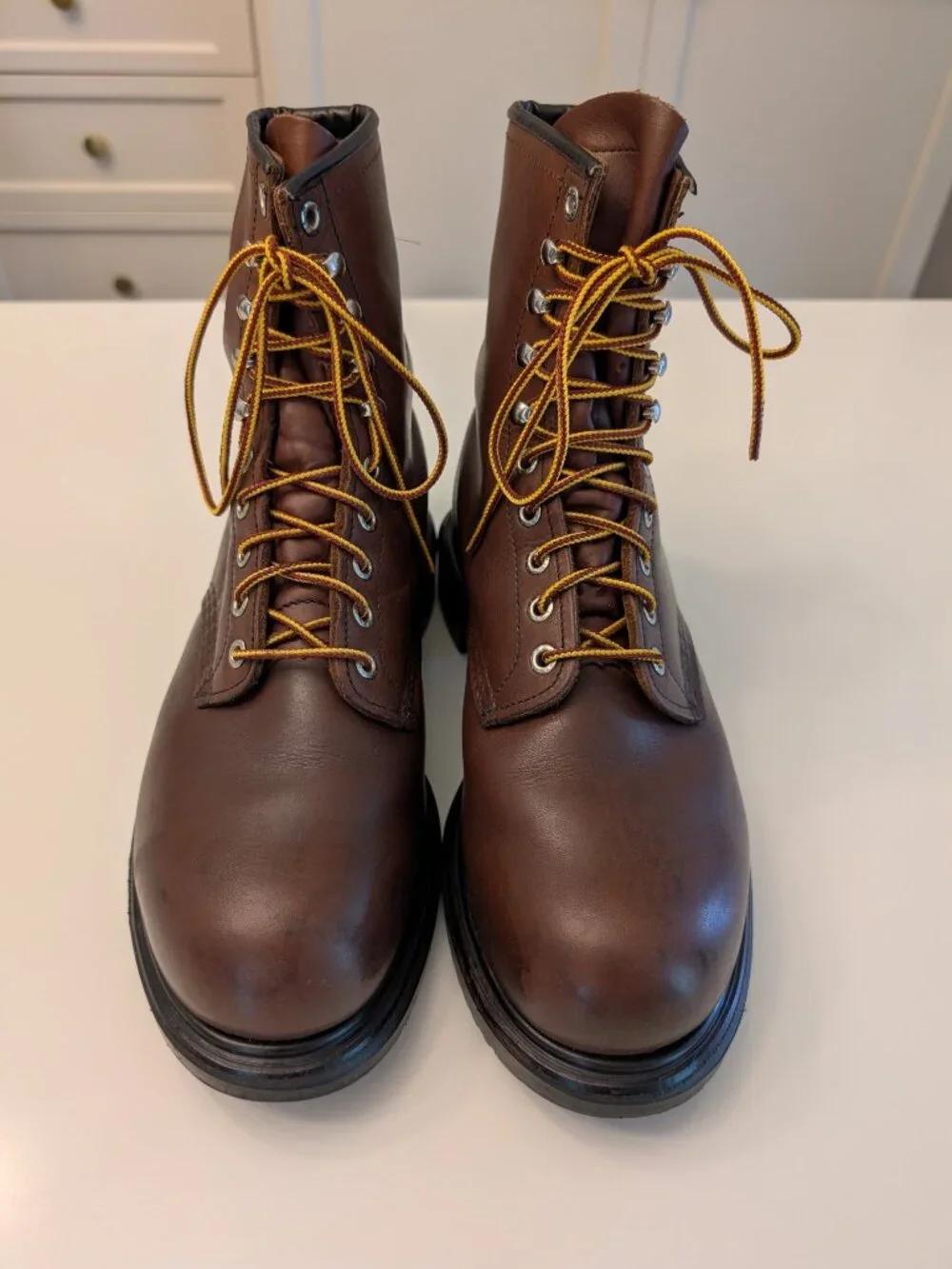 Red Wing 2233 SuperSole EH Safety Toe Work Boots Size 9D